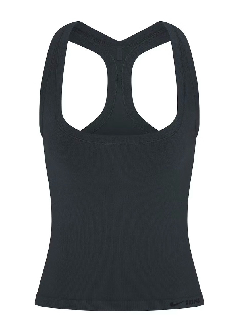 Skims Nike Nikeskims Vintage Seamless Racer Back Tank Dark Teal